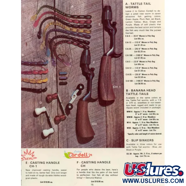 Cotton Cordell Banana Head Tattle-Tail Jig, Juoda, 14g, Su apsauga, #11260