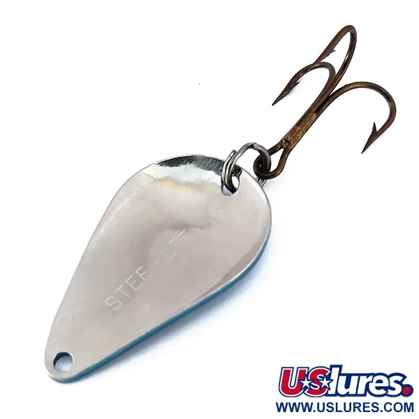 Acme Stee-Lee Blizgė, Hammered Blue / Nickel, 14g, Metimas, #10853