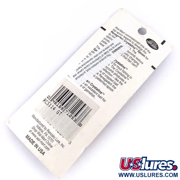 Renegade Crystalina Spoon Blizgė, Kaltas auksas/Oranžinė, 11g, #12348