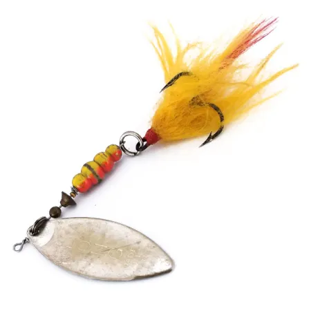 Mepps Aglia Long 4 Dressed Sukrė, Sidabras, 17g, Gluosnio Lapas, #10073