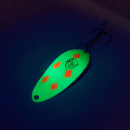 Eppinger Dardevle Devle Dog 5300 UV Blinkė, Geltona/Raudona, 10g, UV, #10084