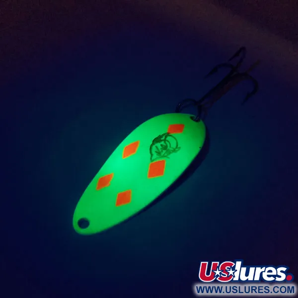 Eppinger Dardevle Devle Dog 5300 UV Blinkė, Geltona/Raudona, 10g, UV, #10084