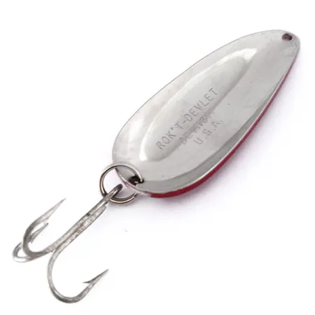 Vartiklė Eppinger Dardevle Rok't Devlet, Raudona/Balta/Nikkelis, 35g, #10109