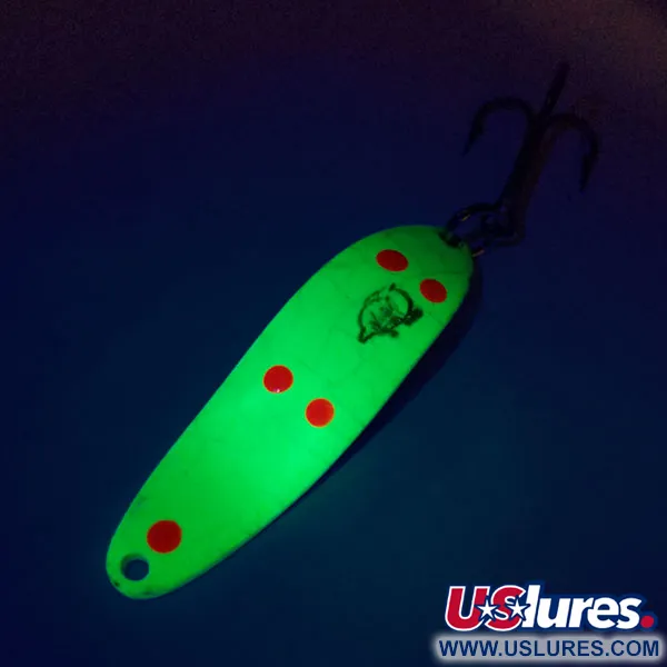 Dardevle Cop-E-Cat 7300 UV Blizgė, Geltona/Raudona/Nik, 10g, UV, #10110