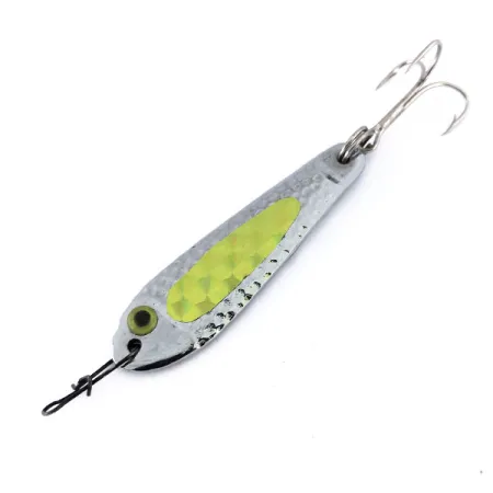Bass Pro Shops Jigging Spoon, Nikelis / Žalia, 25g, Kalamas, #10113
