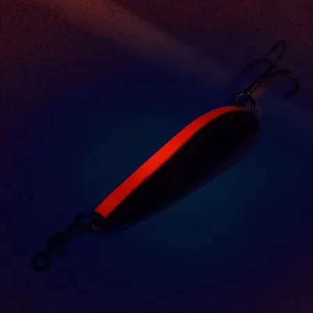 Luhr Jensen Krocodile Die #4 UV Blizgė, Auksinė/Oranžinė, 21g, UV, #10159