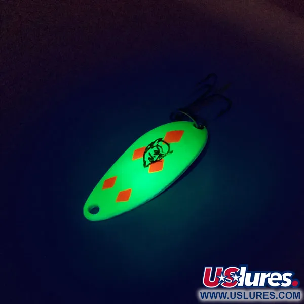 Eppinger Dardevle Devle Dog 5200 UV Blizgė, Geltona/Raud/Nik, 7g, #10162