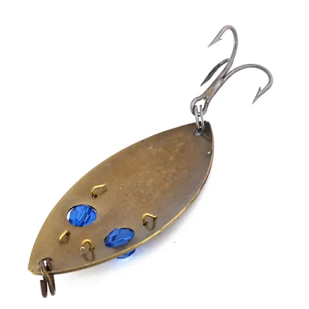 Gibbs One Eye Wiggler Blizgė, Bronza/Mėlyna, 35g, Briaunoti Karoliai, #10169