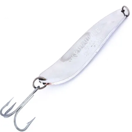 Luhr Jensen Krocodile Die #7 Vartiklė, Nikelis, 94g, Tolimas Metimas, #10186