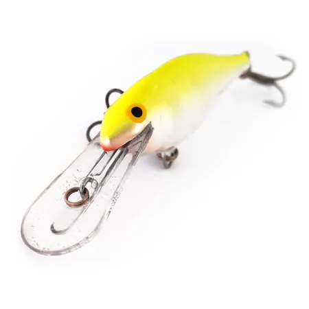 Rapala Shad Rap Deep Runner 07 Vobleris, Chartreuse, 8g, Balsa, #10188