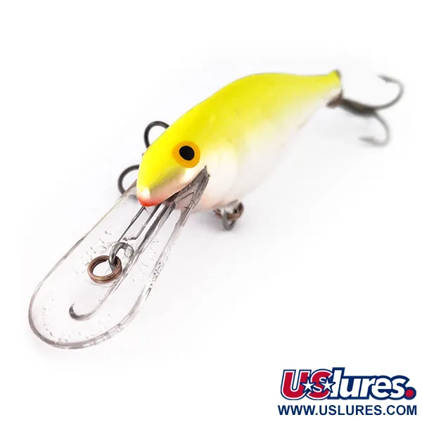 Rapala Shad Rap Deep Runner 07 Vobleris, Chartreuse, 8g, Balsa, #10188