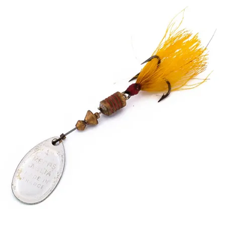 Mepps Aglia 2 dressed Sukrė, Žalia Metalic, 4,7g, Trišakis, #10197