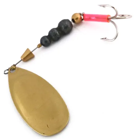 Vintage Mepps Comet 5 Sukriukė, Žalvaris, 8cm, Rožinė mova, #10199