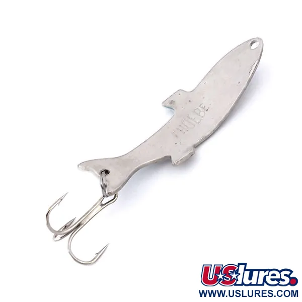 Acme Phoebe Blizgė, Nikelis / Mėlyna, 7g, žvynų raštas, #10207