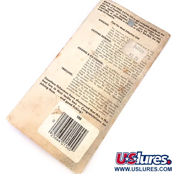 Hopkins shorty 150 Jig Lure Blizgė, Kaltas nikelis, 42g, #10375