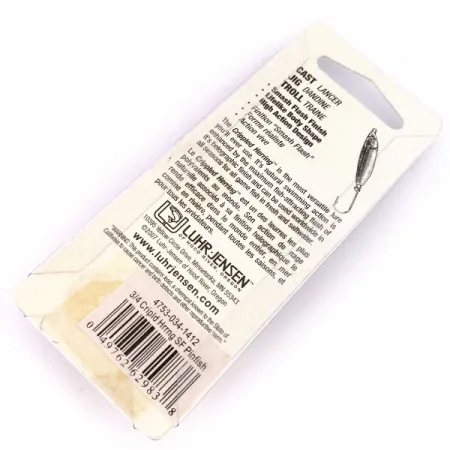 Luhr Jensen Crippled Herring Vartyklė, Ešerys, 21g, Holografinė, #10234