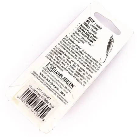 Luhr Jensen Crippled Herring Blizgė, Rainbow Trout, 28g, Flash, #10238