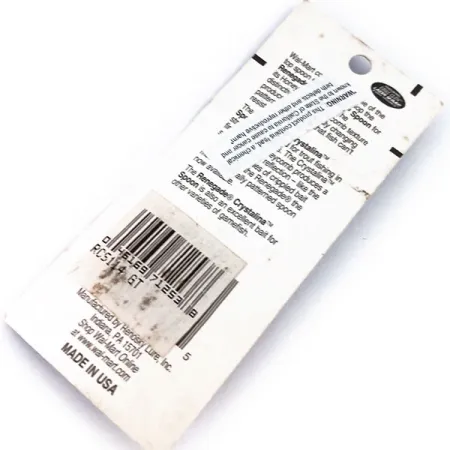 Renegade Crystalina Spoon Blisgė, Kaltas auksas/Oranžinė, 11g, #10239