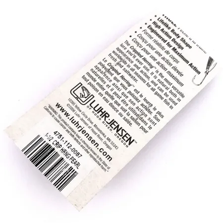 Luhr Jensen Crippled Herring Jig, Pink Pearl, 42g, Vienašakis, #10376