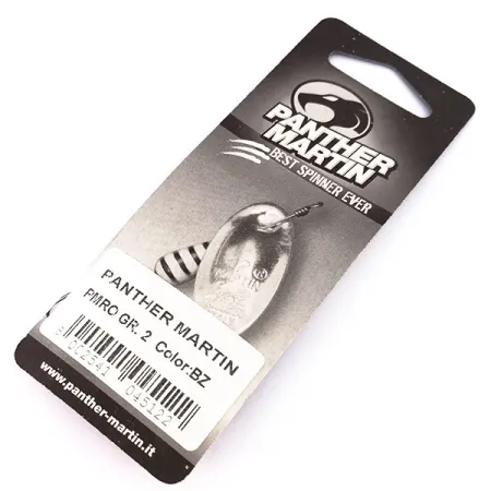 Panther Martin 2 Suktukas, Juoda / Auksinė, 2.5g, In-line lapelis, #10248