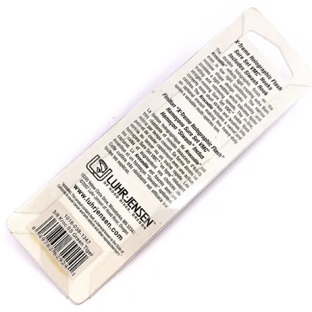 Luhr Jensen Krocodile Die #3 Holographic, Fire Tiger, 14g, Blizgė, #10251