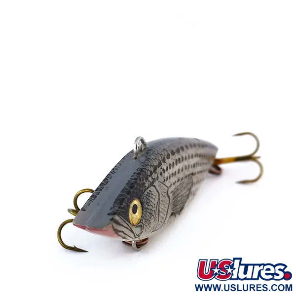 Cotton Cordell Hot Spot Lipless, Sidabras Juoda, 9g, Trišakiai, #10264