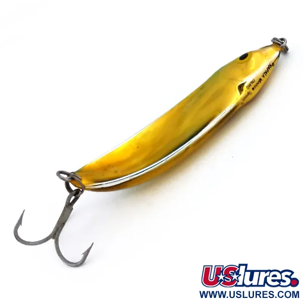 Rapala Minnow Spoon Vartiklė, Auksinė/Žalia, 15g, Žvynų raštas, #10269