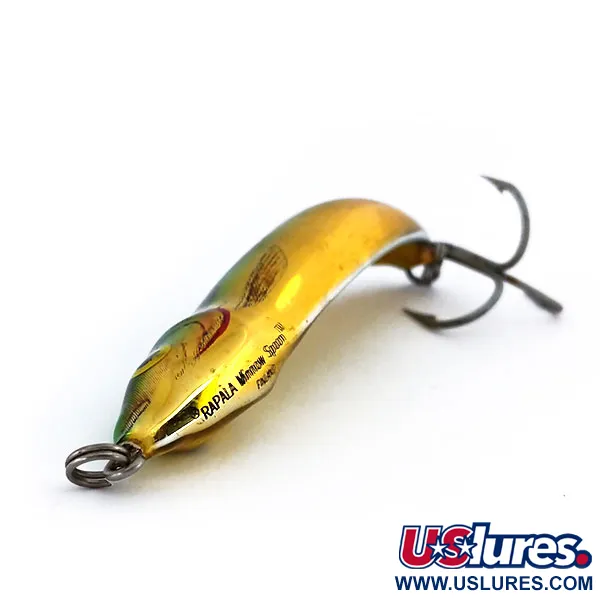 Rapala Minnow Spoon Vartiklė, Auksinė/Žalia, 15g, Žvynų raštas, #10269