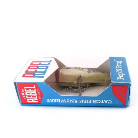 Rebel Pop'N Frog Poperis, Žalia Varlė, 7g, Įdubusi Burna, #10286