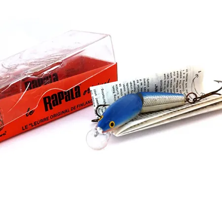 Rapala Jointed J-7 Vobleris, B (Blue), 4g, Nariuotasis, #10318