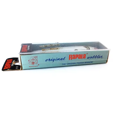 Rapala Original Floater F9 Vobleris, S (Silver), 4g, Balsa, #10319
