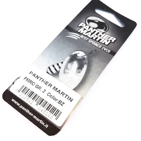 Panther Martin 2 Sukrė, Juoda, 2,5g, In-Line ašis, #10322