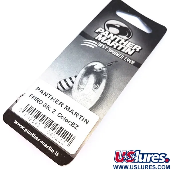 Panther Martin 2 Sukriukė, Juoda/Raudona/Auksinė, 2,5g, Ant ašies, #10327