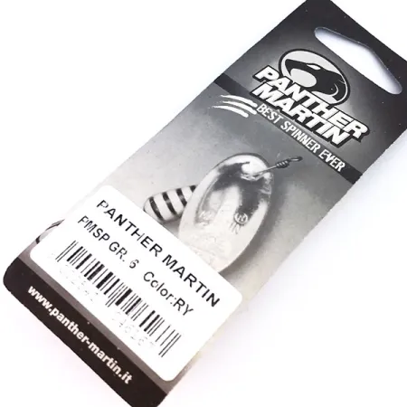 Panther Martin 6 Sukrė, Raudona / Geltona, 6g, Montavimas ant Ašies, #10323