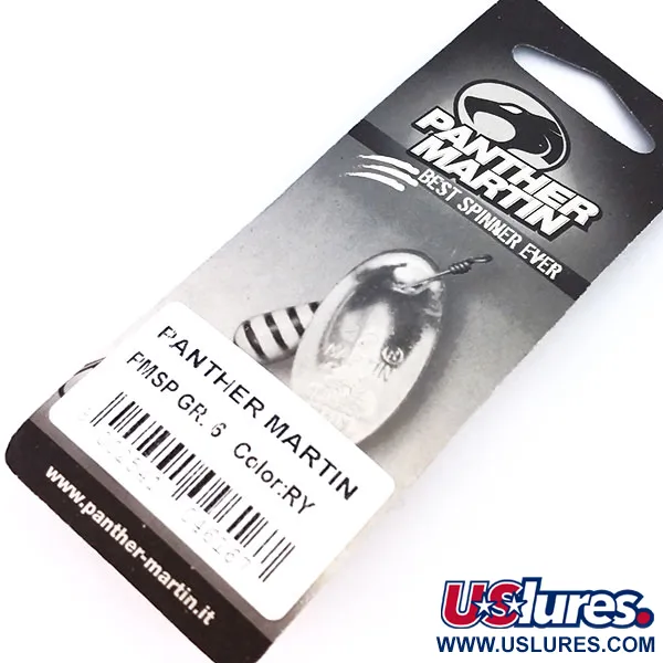 Panther Martin 6 Sukrė, Raudona / Geltona, 6g, Montavimas ant Ašies, #10323