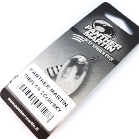 Panther Martin 2 Sukriukė, Juoda/Geltona, 2.5g, Lapelis ant ašies, #10324