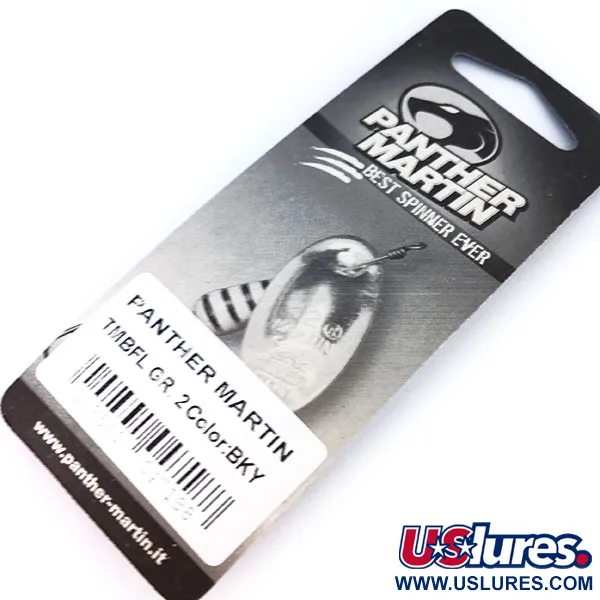 Panther Martin 2 Sukriukė, Juoda/Geltona, 2.5g, Lapelis ant ašies, #10324