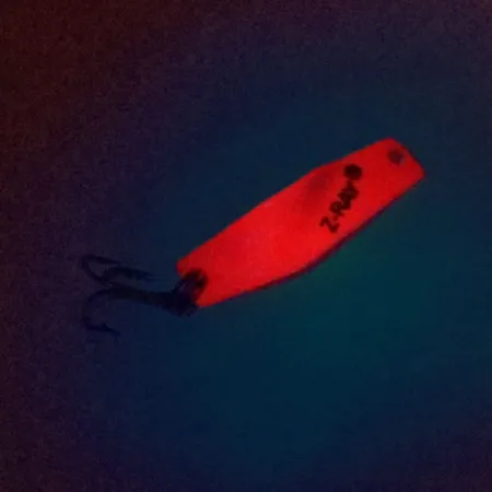 Z-RAY Lures Z-Ray Model 115 Blizgė, Fluorescuojanti Raudona, 4g, #10333