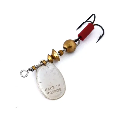 Mepps Aglia 0 Sukpė, Sidabras, 2.5g, Klasikinis Lapelis, #10339