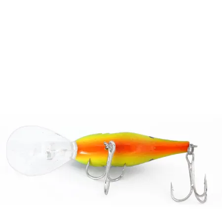 Bass Pro Shops XPS Lazer Eye Deep Diver Vobleris, Fire Tiger, 12g, #10341