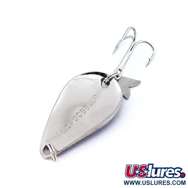 Acme K.O. Wobbler Vartiklė, Nikelis/Purpurinė, 7g, Sonic Flipper, #10355