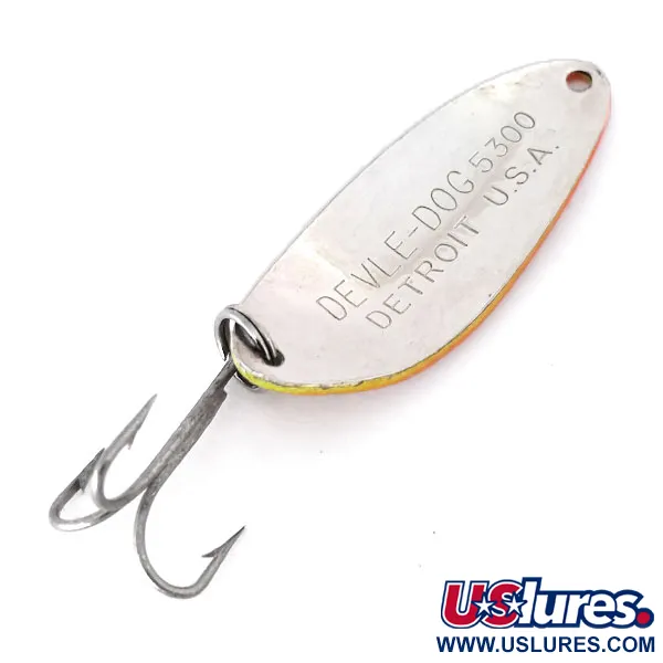 Eppinger Dardevle Devle Dog 5300 UV Vartiklė, Geltona/Oranžinė, 10g, #10361