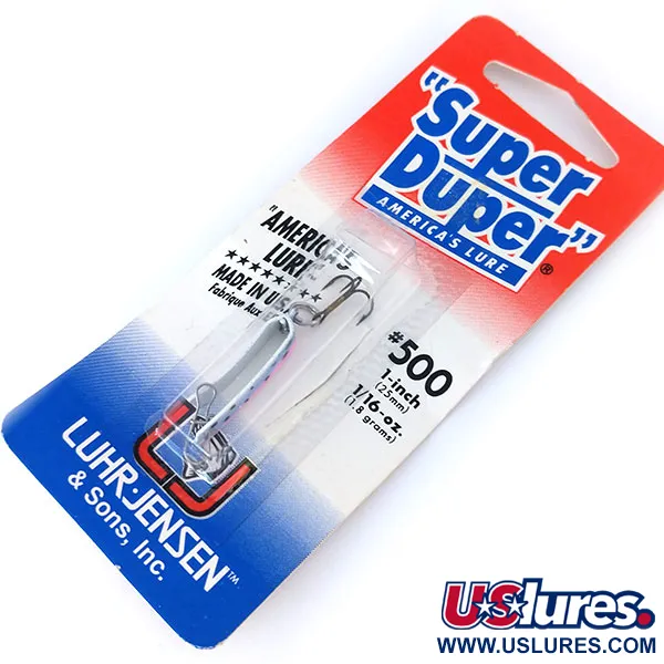 Luhr Jensen Super-Duper 500 Vartiklė, Upėtakis, 1.4g, JAV, #10385