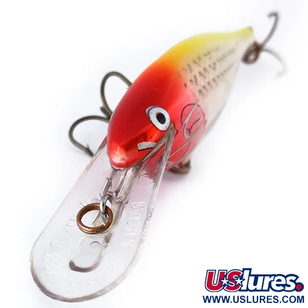 Rapala Shad Rap Deep Runner 08 Giluminis, Sidabras/Raud/Gelton, 11g, #10395