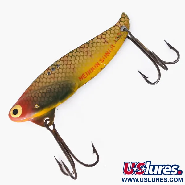 Heddon Sonar 433 Cikada, Raudona/Geltona/Raudona, 14g, #10405