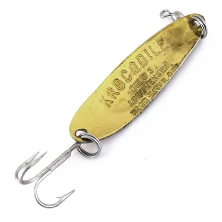 Luhr Jensen Krocodile Die #3 Blizgė, Geltona/Raudona, 10g, #10410