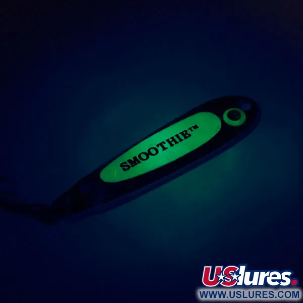 Hopkins Smoothie Jig Lure UV Glow Vartiklė, Žalia/Rožinė/Nikelis, 11g, #10424