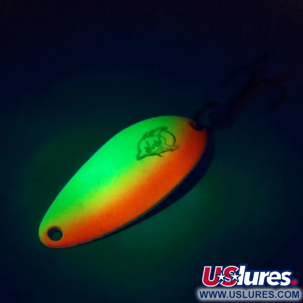 Dardevle Devle Dog 5200 UV Blizgė, Geltona/Oranžinė/Nikelis, 7g, #10450