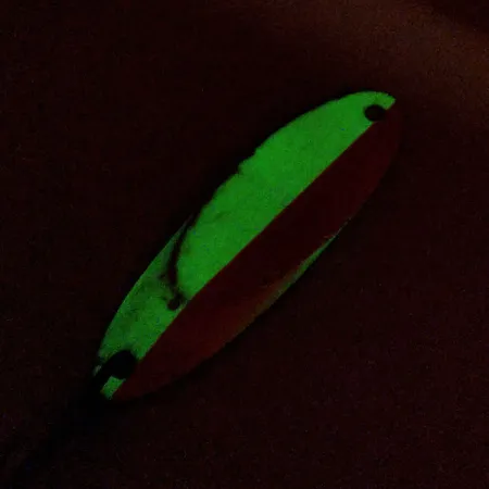 Acme Kastmaster Glow Blisgė, Oranžinė/Kreminė/Niklis, 14g, Glow, #10495