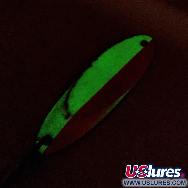 Acme Kastmaster Glow Blisgė, Oranžinė/Kreminė/Niklis, 14g, Glow, #10495